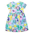 Assorted Short Sleeve Dress Nawao.com