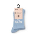 Assorted Slogan Ladies 3 Pack Crew Socks Nawao.com