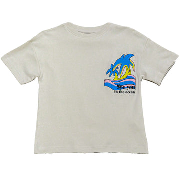 Asst Front And Back Print Oversize T Shirt Assorted Nawao.com