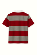 Autostripe Pique Polo  Rugby  Assorted Small Nawao.com