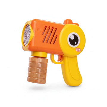 B O 10 Holes Parrot Light Up Bubble Blaster With 90Ml Bubble Solution 4*Aa Batteries Not Included Nawao.com