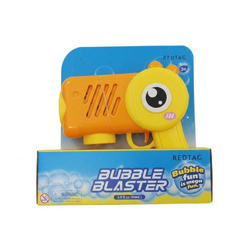 B O 10 Holes Parrot Light Up Bubble Blaster With 90Ml Bubble Solution 4*Aa Batteries Not Included Nawao.com