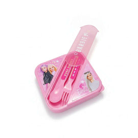 Barbie Lunch Box With Cutlery Nawao.com