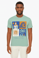 Basic Graphic Tee Assorted Nawao.com