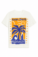 Basic Graphic Tee Assorted Nawao.com