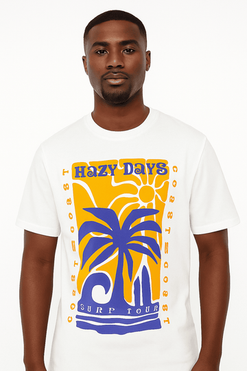 Basic Graphic Tee Assorted Nawao.com