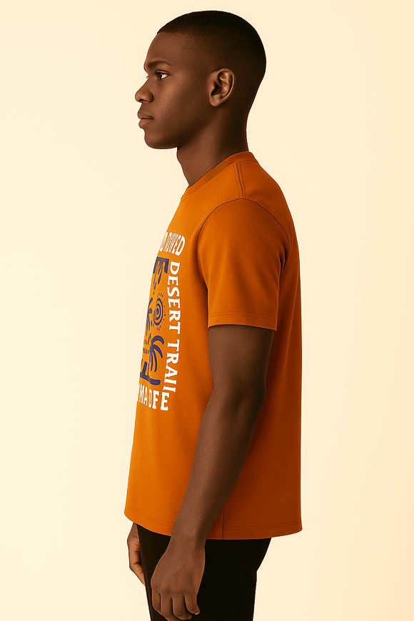 Basic Graphic Tee Assorted Small Nawao.com