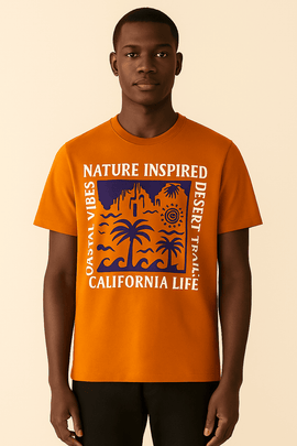 Basic Graphic Tee Assorted Small Nawao.com