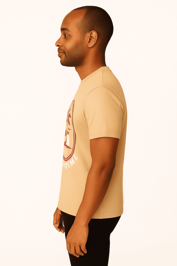 Basic Graphic Tee Assorted Small Nawao.com