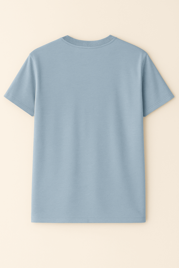 Basic Graphic Tee Assorted Small Nawao.com