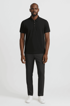 Basic Pique Polo Assorted Nawao.com
