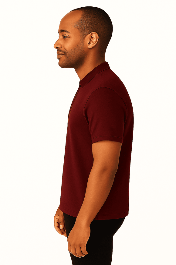 Basic Pique Polo Assorted Nawao.com