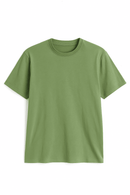 Basic Solid Crew Neck Tee Assorted Nawao.com