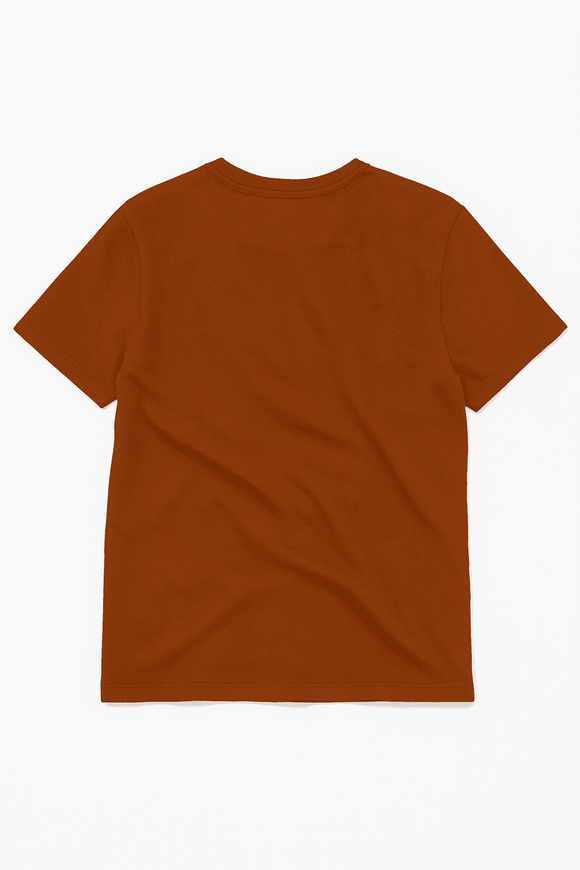Basic Solid Crew Neck Tee Assorted Nawao.com