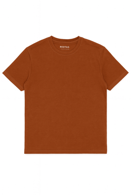 Basic Solid Crew Neck Tee Assorted Nawao.com
