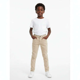 Beige 5 Pocket Jeans Beige Nawao.com