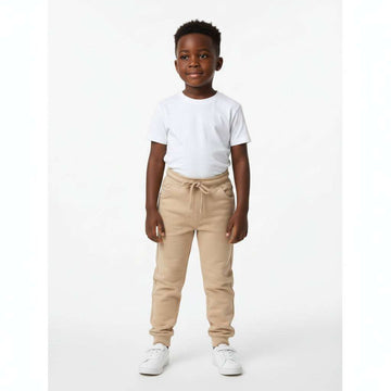 Beige 5 Pocket Stretch Pant Beige Nawao.com