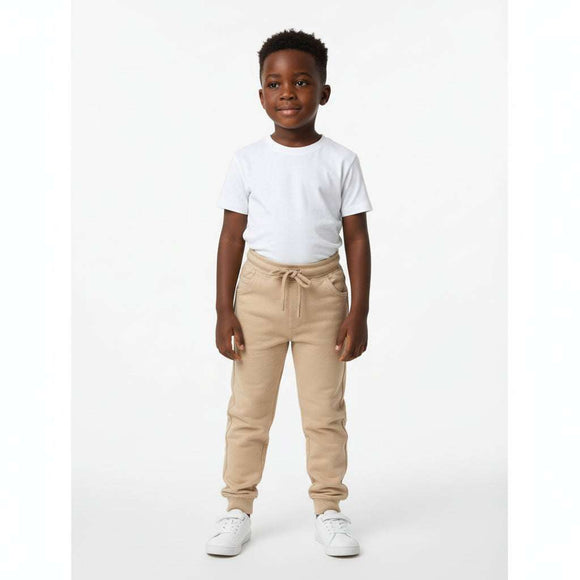 Beige 5 Pocket Stretch Pant Beige Nawao.com