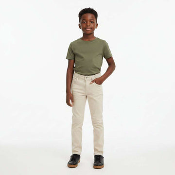 Beige 5 Pocket Table Trouser Beige Nawao.com