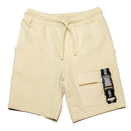 Beige Active Shorts Nawao.com