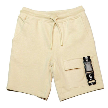 Beige Active Shorts Nawao.com