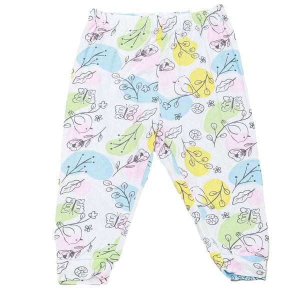 Beige All Over Print Pyjama Set Nawao.com