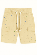 Beige And Olive Green 2Pc Pack Shorts Assorted Nawao.com