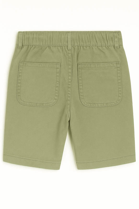 Beige And Olive Green 2Pc Pack Shorts Assorted Nawao.com