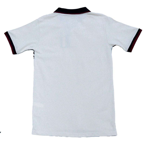 Beige Animal Flock Print Polo Beige Nawao.com