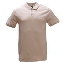 Beige Aop Polo Shirt With Chest Logo Beige X Nawao.com