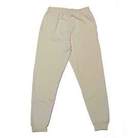 Beige Basic Track Pants Nawao.com