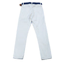 Beige Belted Casual Trouser Nawao.com