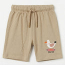 Beige Birds Printed 4 Pack Shorts Pjs Beige Nawao.com