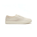 Beige Canvas Lace Up Beige Nawao.com