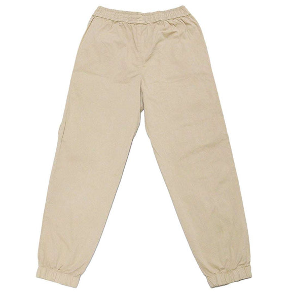Beige Cargo Pocket With Chain Pants Beige Nawao.com
