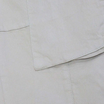 Beige Cargo Pocket With Chain Pants Beige Nawao.com