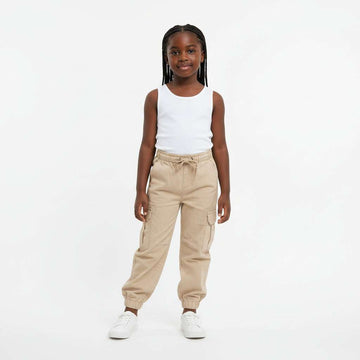Beige Cargo Trousers Beige 2 3 Years Nawao.com