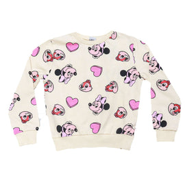Beige Chip And Dale Aop Sweatshirt Nawao.com