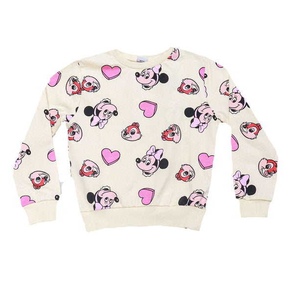 Beige Chip And Dale Aop Sweatshirt Nawao.com
