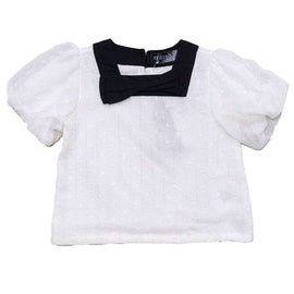 Beige Collar Blouse Nawao.com