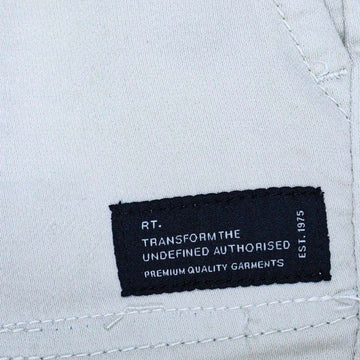 Beige Coloured Knitted Denim Jogger Nawao.com