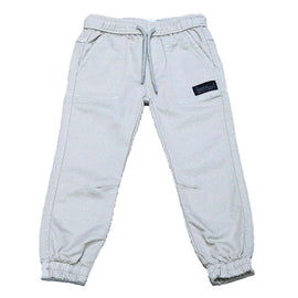 Beige Coloured Knitted Denim Jogger Nawao.com