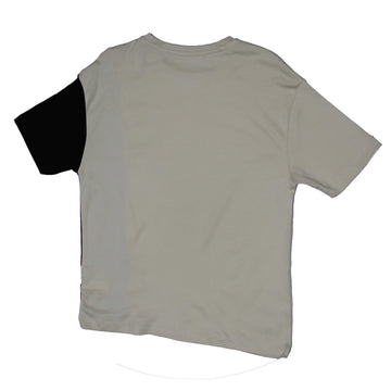 Beige Cut And Sewn Oversize Tee Beige Nawao.com