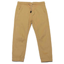 Beige Elastic Waist Jogger Nawao.com