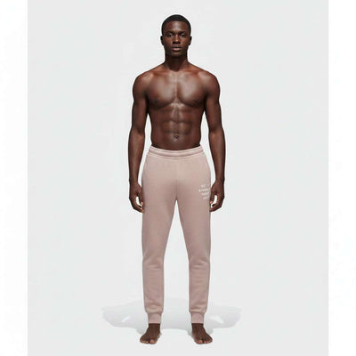 Beige Elasticated Hem Jog Pant Beige Nawao.com
