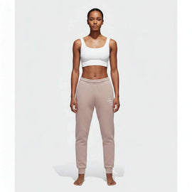 Beige Elasticated Hem Jog Pant Beige Nawao.com