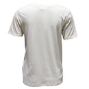Beige Embellished T-Shirt Nawao.com