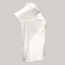 Beige Embellished T-Shirt Nawao.com