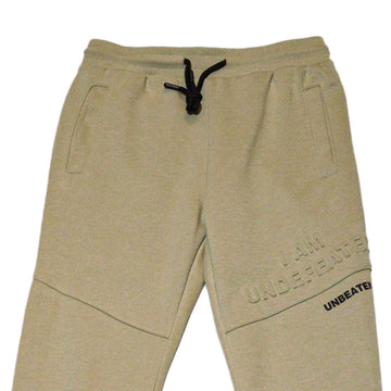 Beige Emboss Active Pants Nawao.com