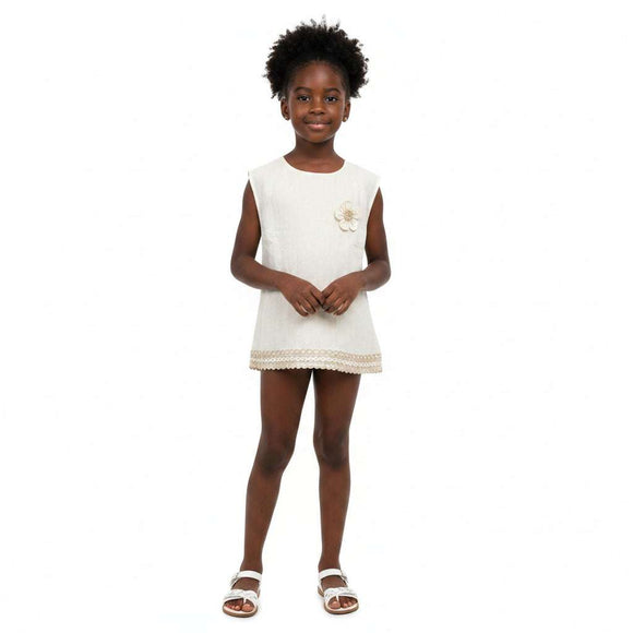 Beige Etended Sleeve With Tape Beige Nawao.com